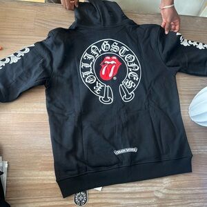 Chrome Hearts x Rolling Stones Zip Up Hoodie